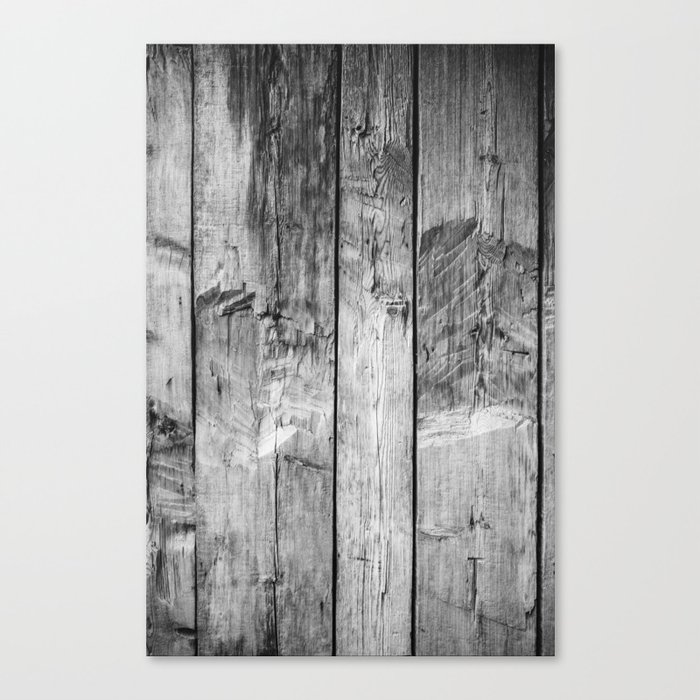 Farmhouse Black and White Canvas Print