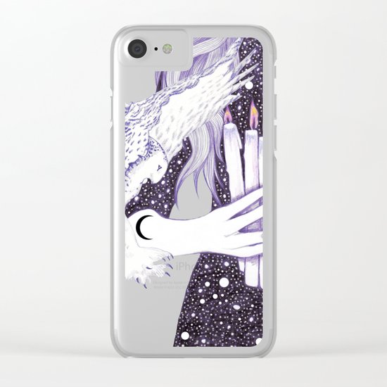 Nightwalker Clear iPhone Case
