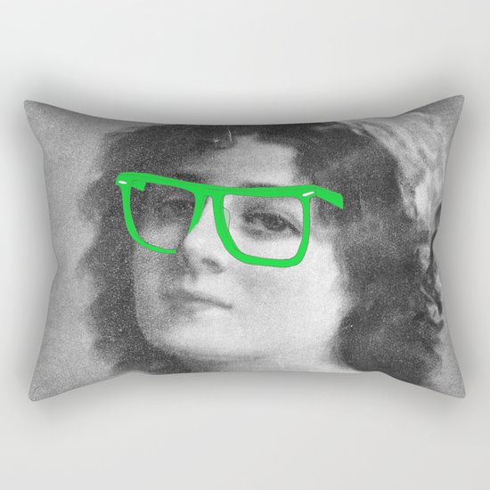 Josephine is a Hipster Rectangular Pillow