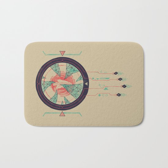 Digital Catcher Bath Mat