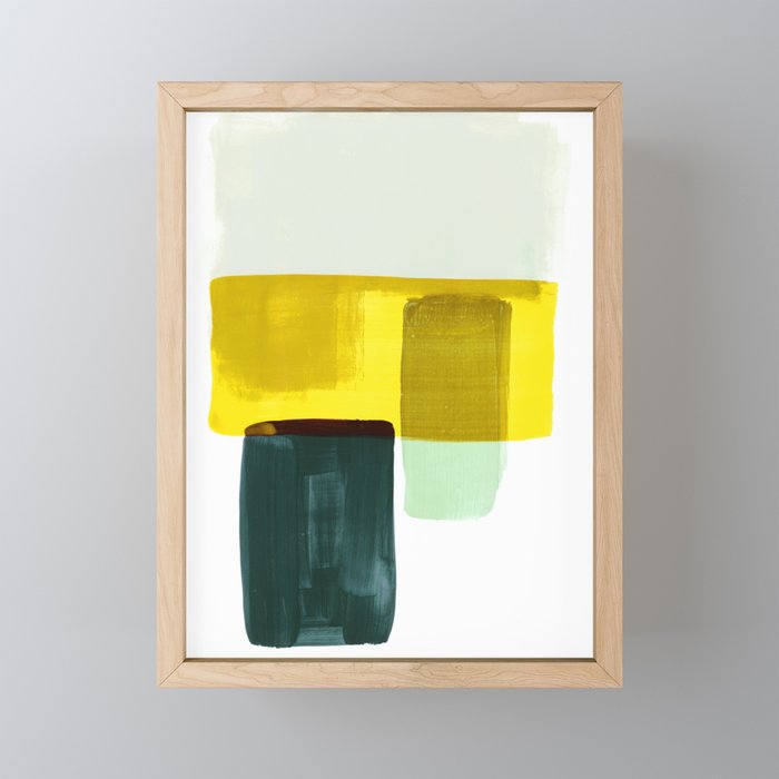 Minimalism 16 Framed Mini Art Print By Patternization