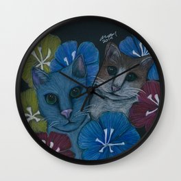 Toby and Dusty Wall Clock