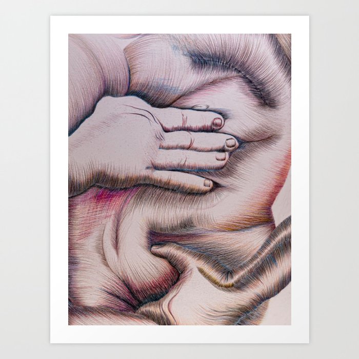 Gaia's Embrace 2 Art Print