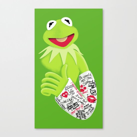 Healing & Smiling Canvas Print