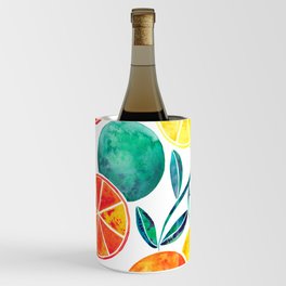 Citrus Trio Watercolour Wine Chiller
