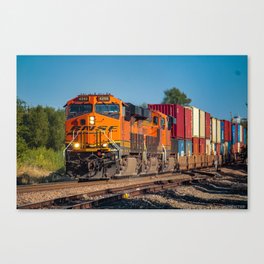 Train Photography Canvas Print
