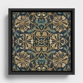 William Morris Arts & Crafts Pattern #11 Framed Canvas