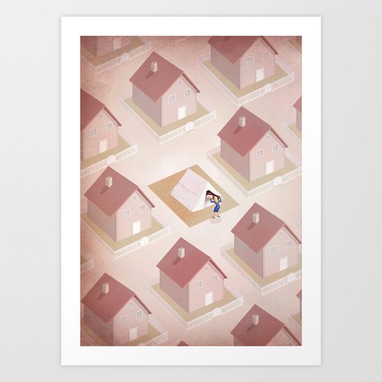 Welcome Stranger Art Print