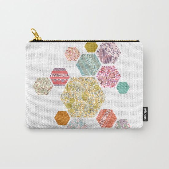 Summer honeycomb Carry-All Pouch