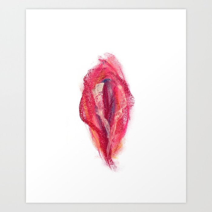 Vulva Leggings, Vulva Print, Colorful Vagina, Pussy, Feminist