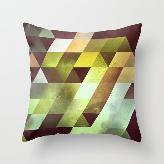 gyryk Throw Pillow
