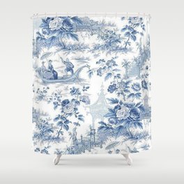 Toile Shower Curtains Society6