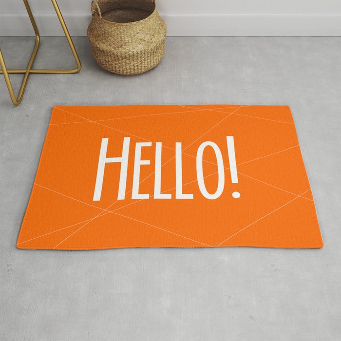 HELLO! Rug