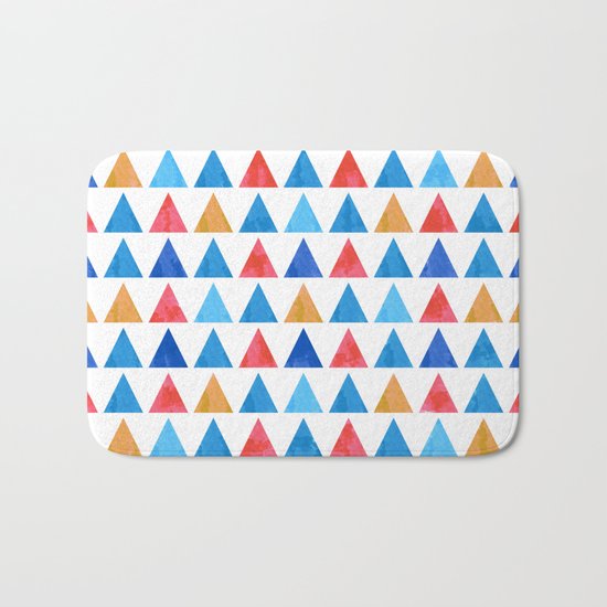 Lovely Geometric Pattern Bath Mat
