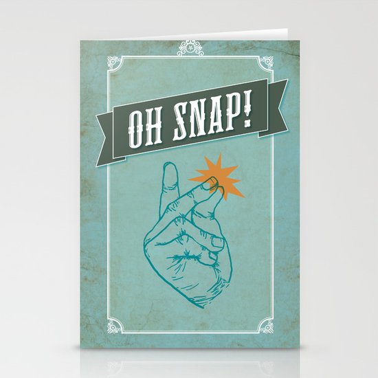 Oh Snap! Stationery Cards