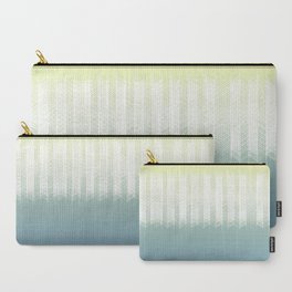 Grid over Ocean Carry-All Pouch