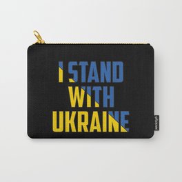 I Stand With Ukraine Carry-All Pouch