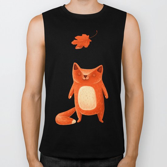 I am autumn (1) Biker Tank