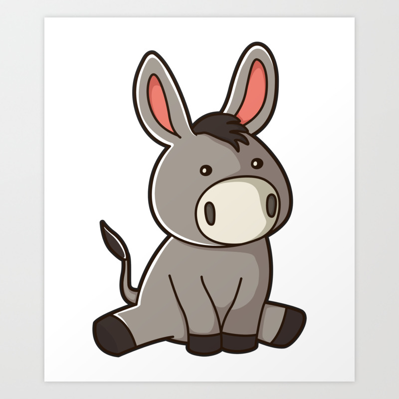 Baby Cute Donkey Mule Toddler Toddler Cartoon Gift Art Print By Moonpie90 Society6 Explore and download more than million+ free png transparent images. baby cute donkey mule toddler toddler cartoon gift art print by moonpie90