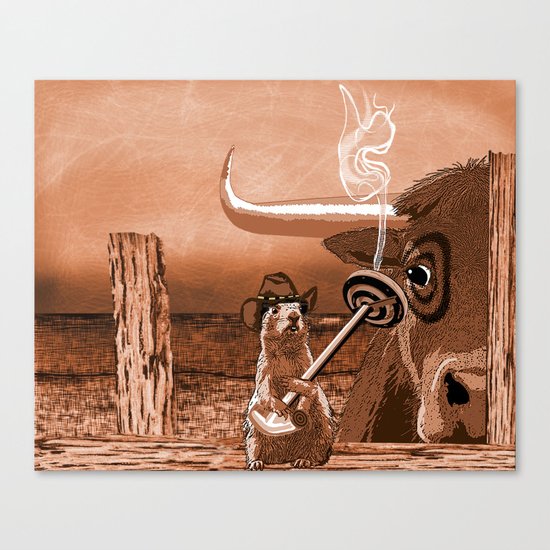 Bulls Eye Canvas Print
