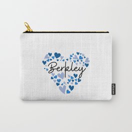 Berkley, blue hearts Carry-All Pouch