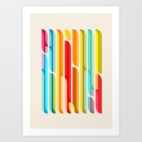 Test Tube Tune Art Print