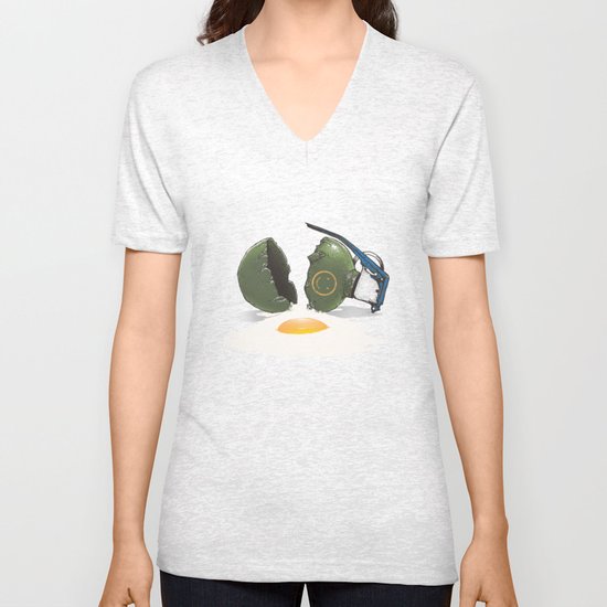 Eggsplosion Unisex V-Neck