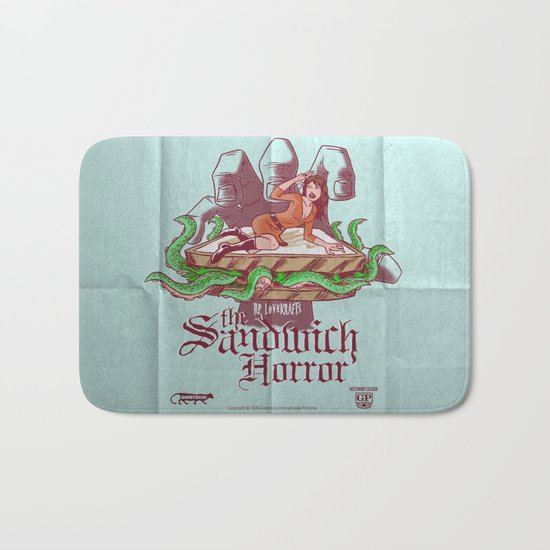 H.P. LoveKRAFT's The Sandwich Horror Bath Mat