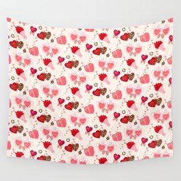Valentine's Day Pattern Wall Tapestry