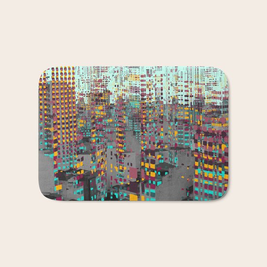 Fragment V Bath Mat