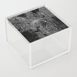 Calgary Black Map Acrylic Box