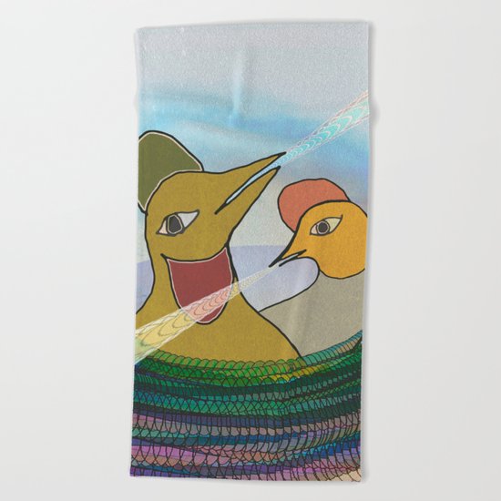 Morning Song Beach Towel