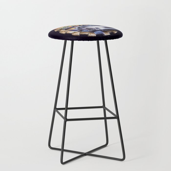 Back to the Future 12 Bar Stool