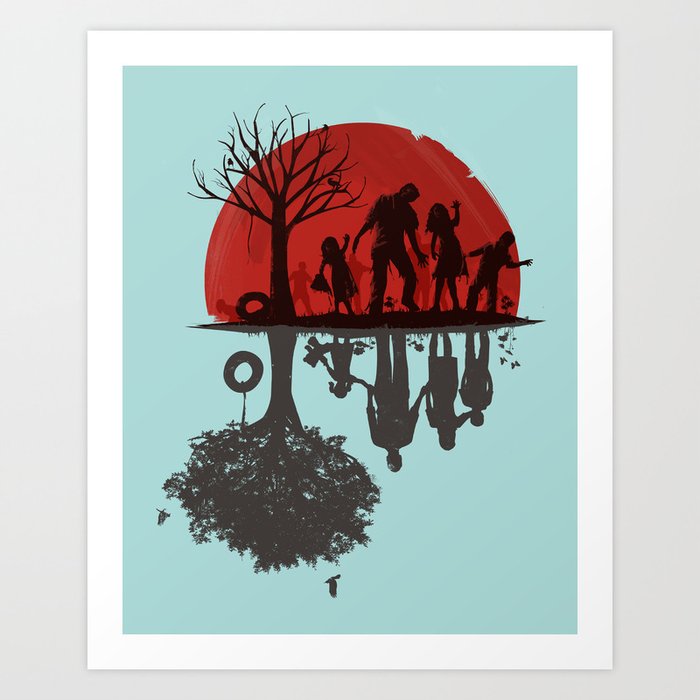 A Family Once Art Print