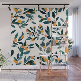 Clementine Sprigs Wall Mural