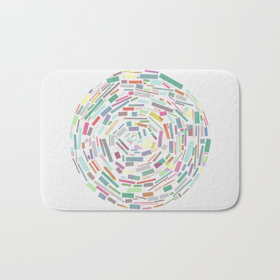 Round and Round Bath Mat