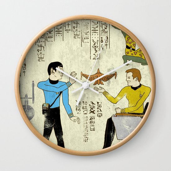 Hero-glyphics: Prime Directive Wall Clock