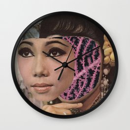 Coral Queen Wall Clock