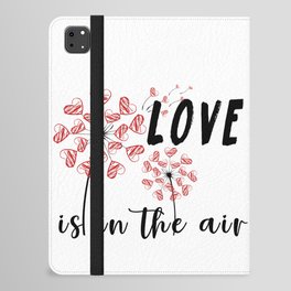 Love Is In The Air iPad Folio Case