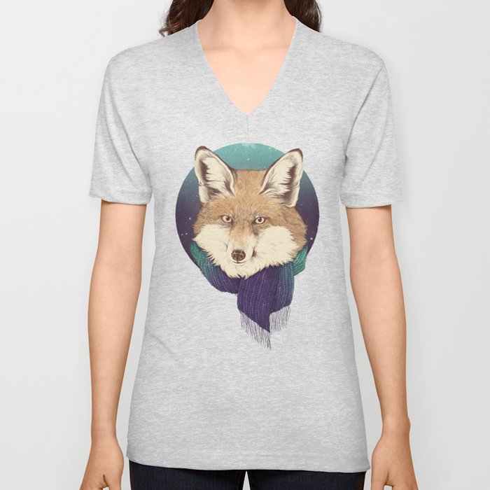 Fox V Neck T Shirt