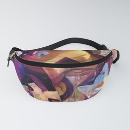 Color Collage Fanny Pack