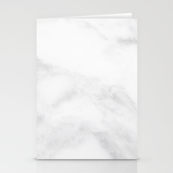 White Marble Stationery Cards