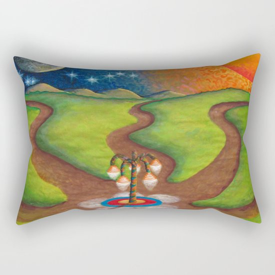 halfway Rectangular Pillow