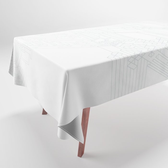 Heaven Tech City Tablecloth