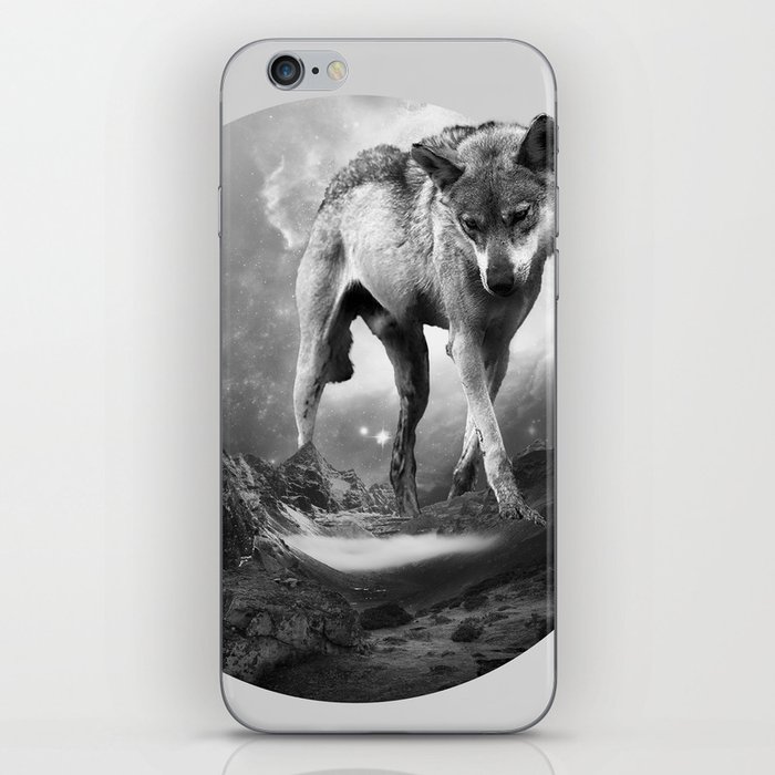 Galactic Wolf iPhone Skin