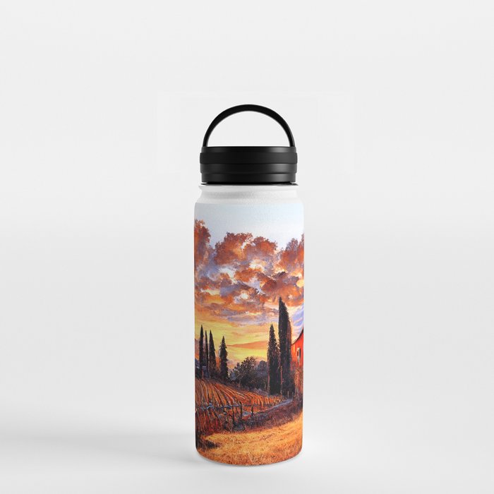 Landscapes of Tuscany Water Bottle