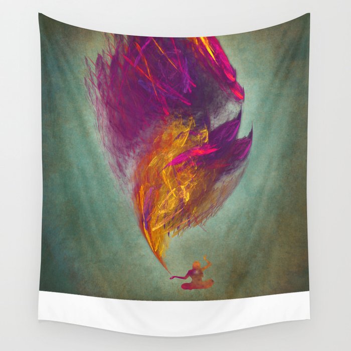 I have got the power Wall Tapestry by Justyna Jaszke JBJart  Society6