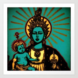 Wholly Mother Art Print