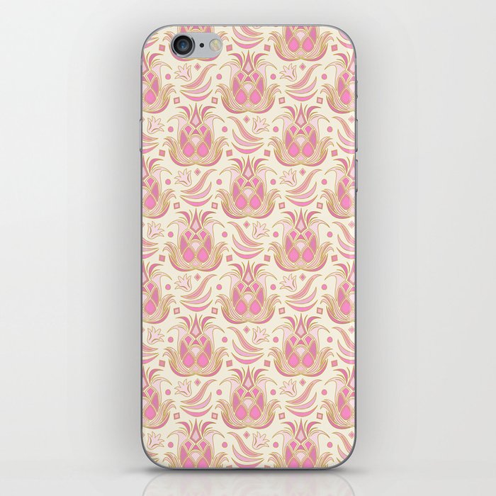 Pineapple Deco // Pastel Pink iPhone Skin