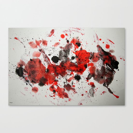 Acryl-Abstrakt 29 Canvas Print